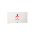 cheap custom blue business greeting aregiving cards sublimatable business clothing card size plastic cards